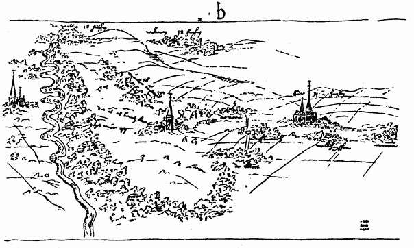 kaart kerspel  Ede 1566